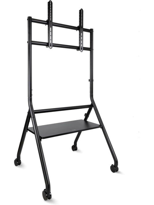 Soporte de suelo con ruedas para televisores de 37 a 86 pulgadas, estructura metalica en color