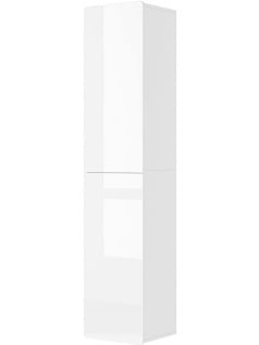 Armario de Bano Suspendido para Pared, Diseno Compacto en Blanco, 36.6 x 171.6